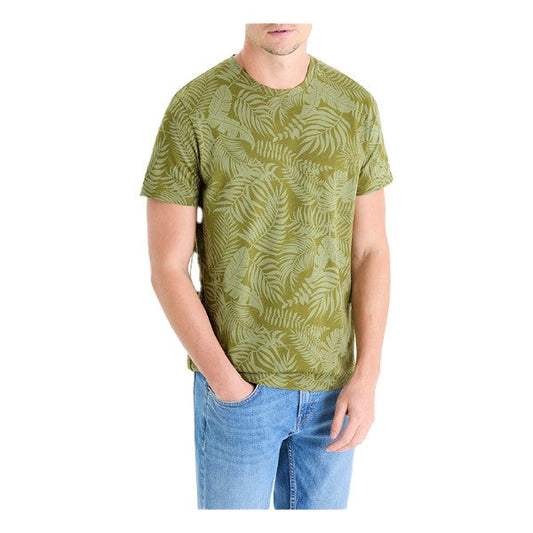 Round-Neck Cotton T-Shirt