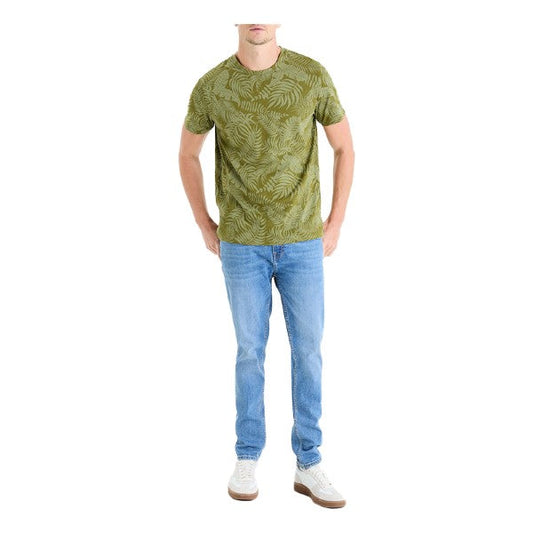 Round-Neck Cotton T-Shirt