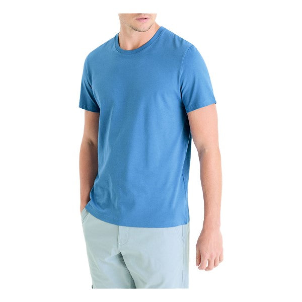 CELIO 100% Cotton Straight Crew Neck T-Shirt