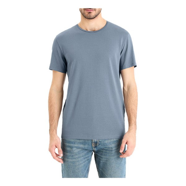 CELIO Slim Round-Neck T-Shirt In Stretch Cotton