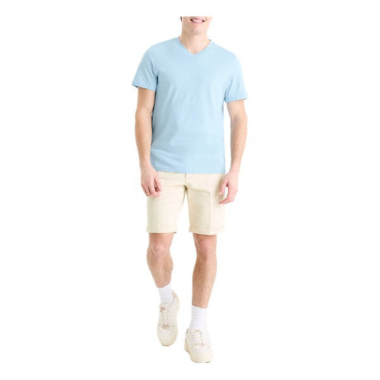 24H Stretch Cotton Bermuda Shorts