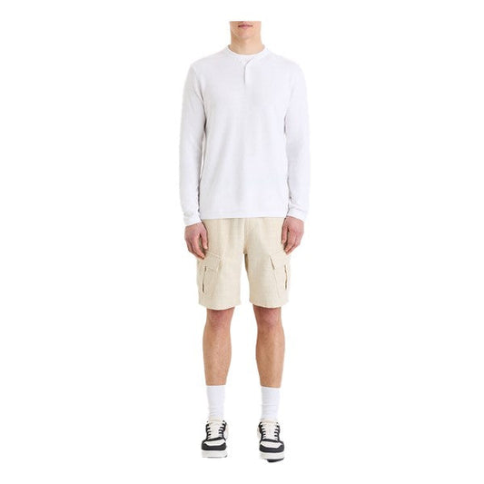 Cotton Cargo Bermuda Shorts