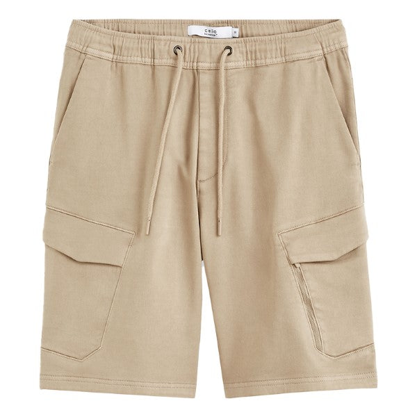 CELIO Bermuda Shorts In Stretch Cotton Knit