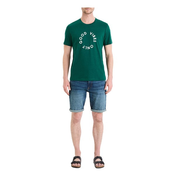 CELIO Round-Neck Cotton T-Shirt