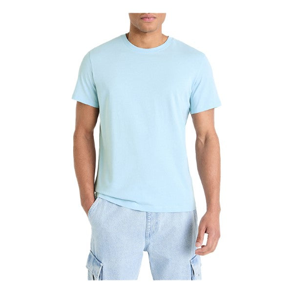 CELIO 100% Cotton Straight Crew Neck T-Shirt