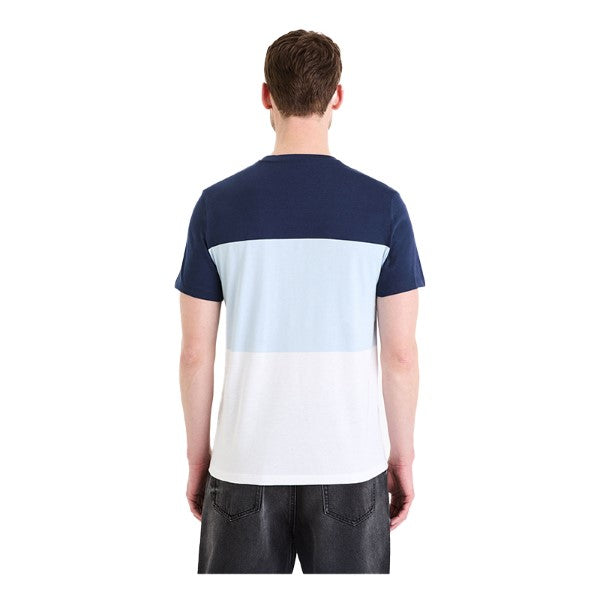 CELIO Color Block Round Neck T-Shirt