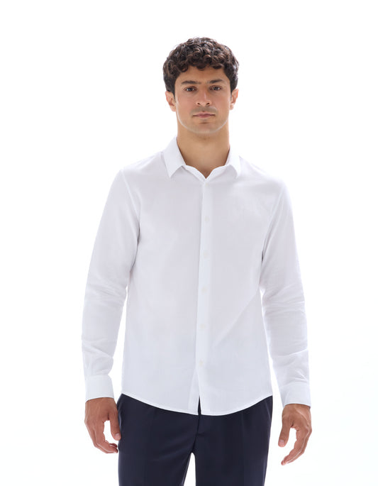 Regular Fit Honeycomb Shirt