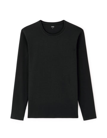 Long-Sleeve Crew Neck T-Shirt
