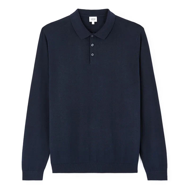 CELIO MEN LONG SLEEVE POLOSHIRTS | 1150017