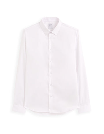Regular shirt in royal oxford - white