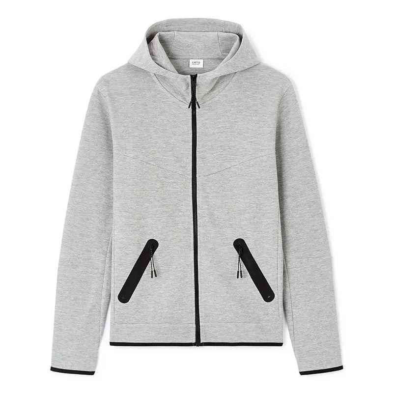 CELIO MEN SWEATSHIRT HOODIE FULL ZIPPER | 1152270