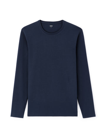 Long-Sleeve Crew Neck T-Shirt