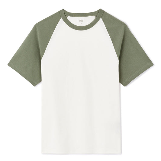 Boxy Round Neck T-Shirt 100% Cotton