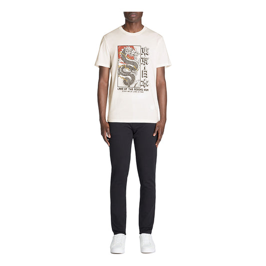 100% Cotton Crew Neck Straight T-Shirt - White
