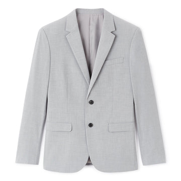 Slim Stretch Suit Jacket - Light Gray