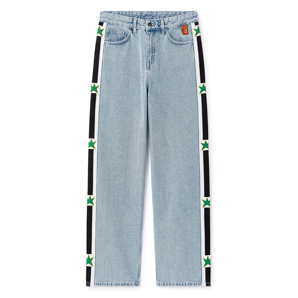 Jojo'S Bizarre Adventure: Stone Ocean - Loose Blue Jeans