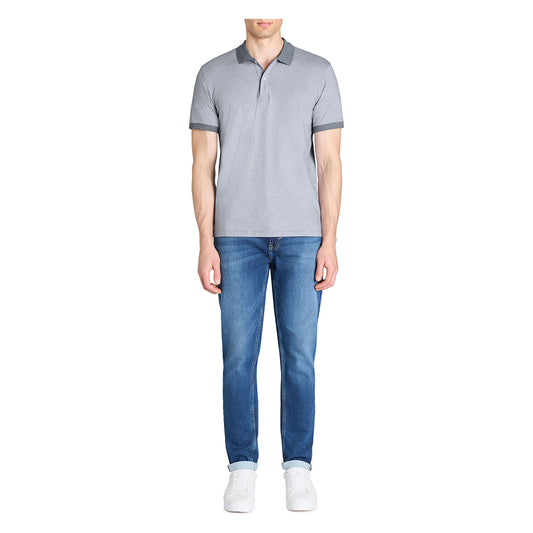 Regular Polo Shirt 100% Cotton - Blue
