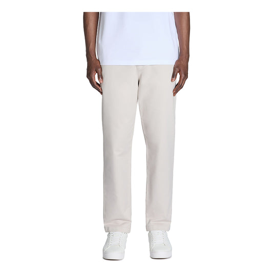 100% Stretch Cotton Slim Chinos - Beige