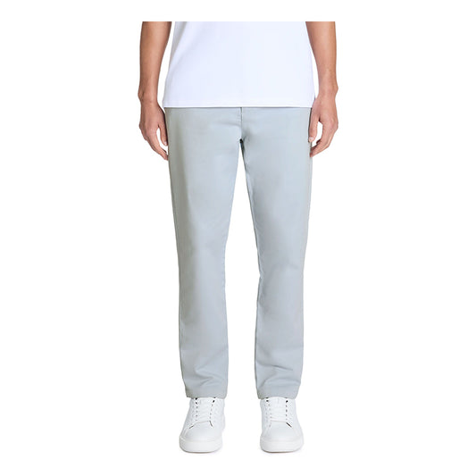 100% Stretch Cotton Slim Chinos - Light Blue