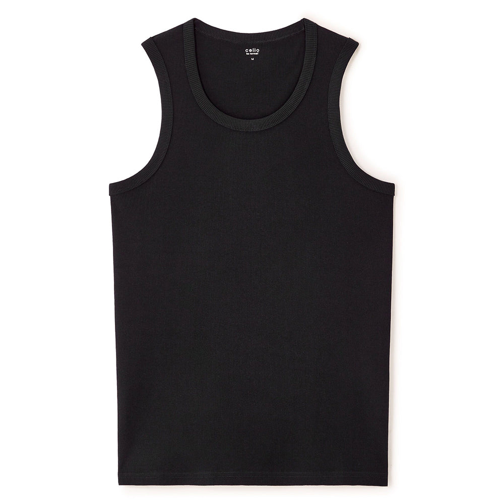 Slim Tank Top - Black