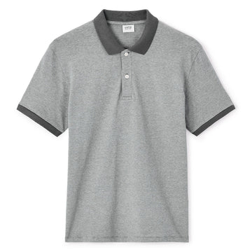 Regular Polo Shirt 100% Cotton - Anthracite
