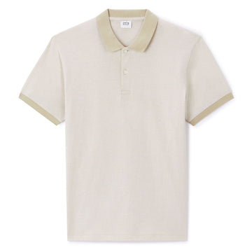 Regular Polo Shirt 100% Cotton - Beige