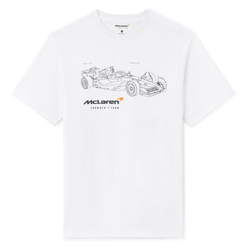 Mclaren Formula 1 Team - White T-Shirt