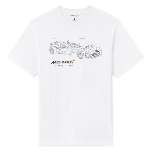 Mclaren Formula 1 Team - White T-Shirt
