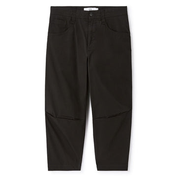 100% Cotton Capri Pants - Black