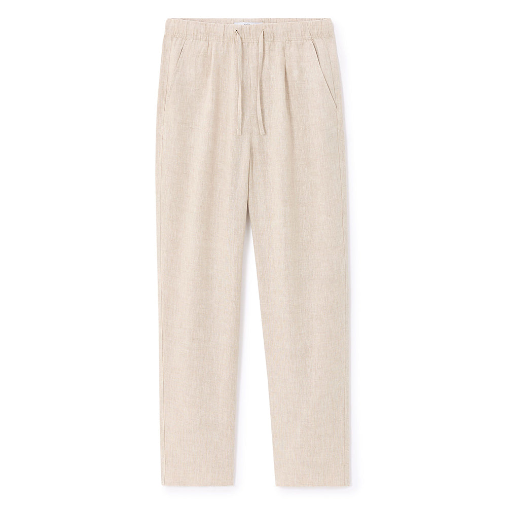 Loose Pants 100% Linen - Natural