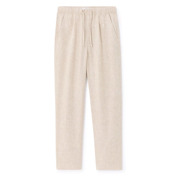 Loose Pants 100% Linen - Natural