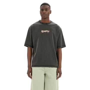 Printed Oversized Round Neck T-Shirt