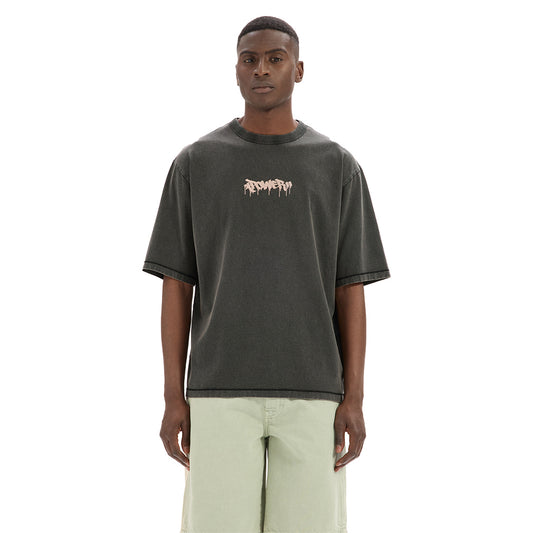 Printed Oversized Round Neck T-Shirt