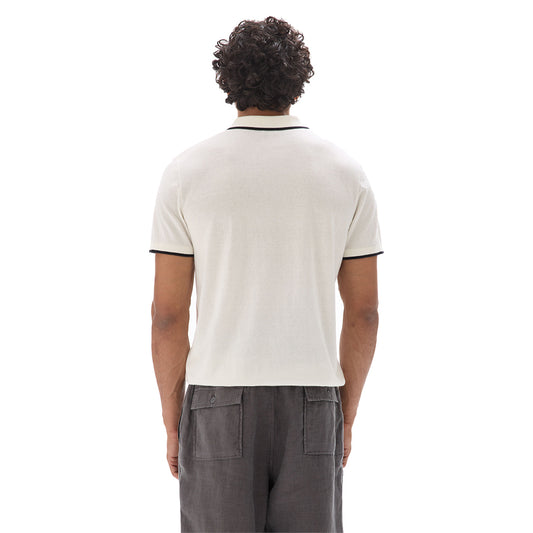 Regular-Fit Fancy Jersey Polo Shirt