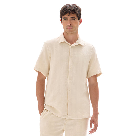 Regular-Fit Jacquard Shirt