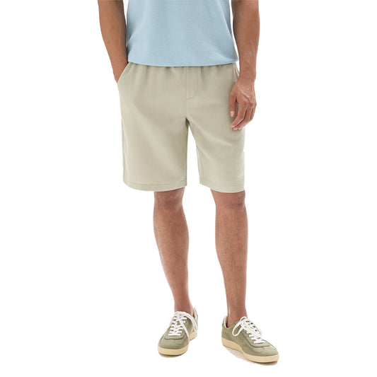 Tencel™ Lyocell And Linen Blend Bermuda Shorts