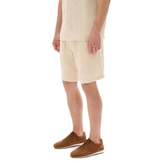 Striped Jacquard Bermuda Shorts