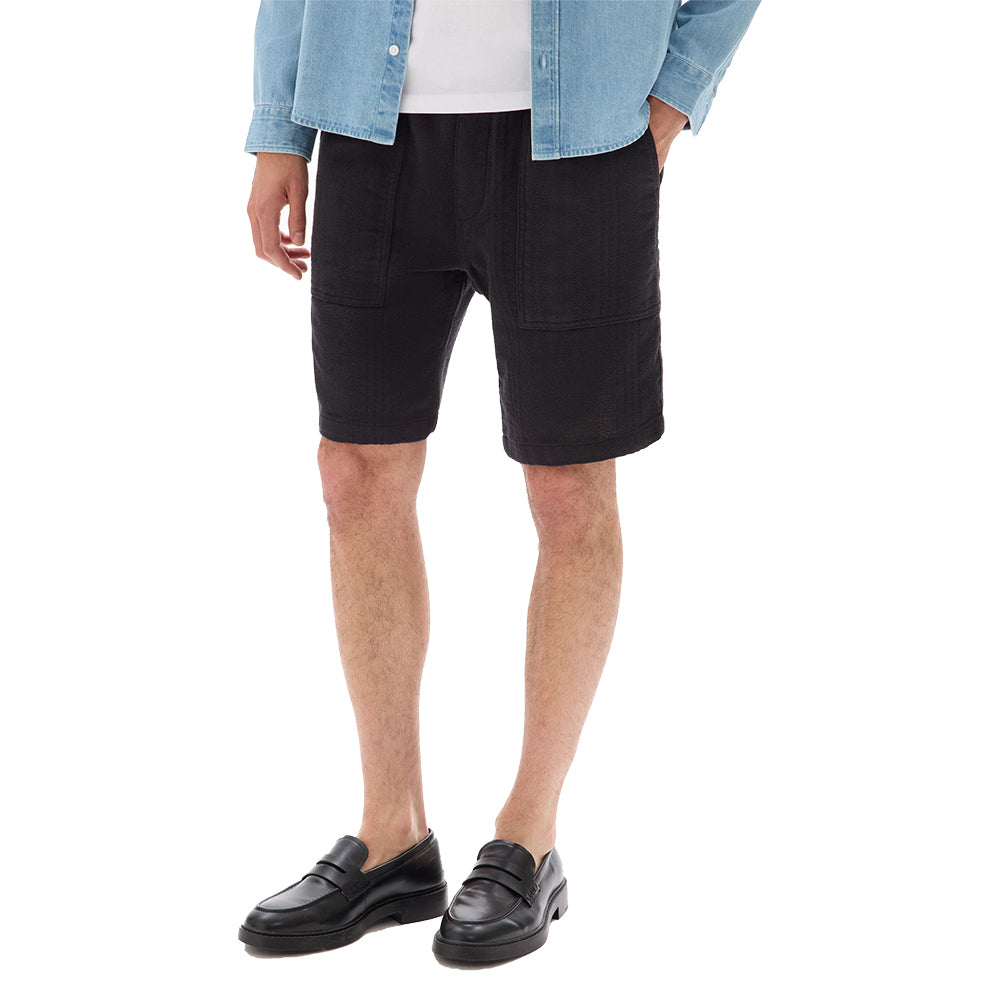 Striped Jacquard Bermuda Shorts