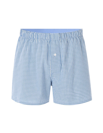 Gingham Check Boxer Shorts