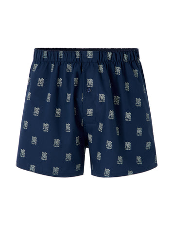 Boxer Shorts With Lucky Cat Print
