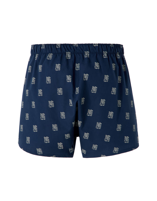 Boxer Shorts With Lucky Cat Print