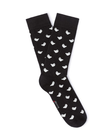 Ghost-Print Socks