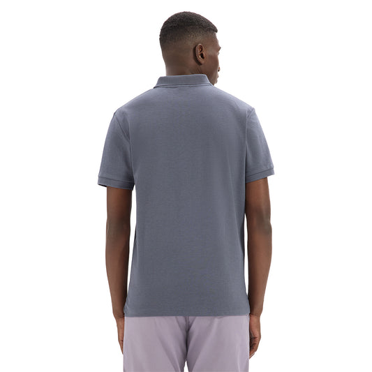 Slim Cotton Blend Polo Shirt