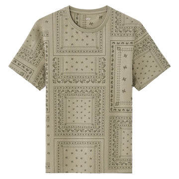 Floral Print Boxy Crew Neck T-Shirt