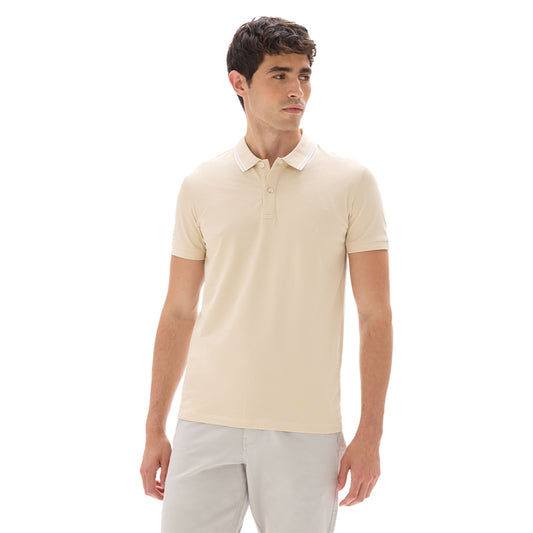 Slim Stretch Cotton Polo Shirt
