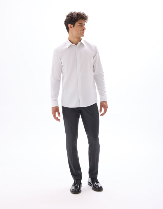 Regular Fine Striped Shirt