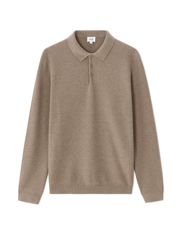 Slim Polo Collar Sweater