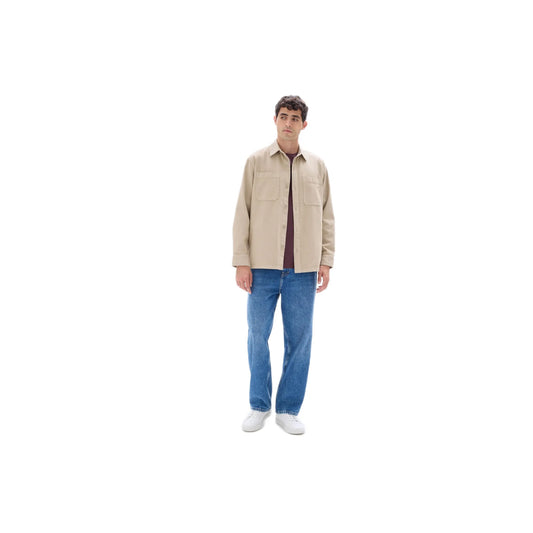 Garment-Dyed Overshirt