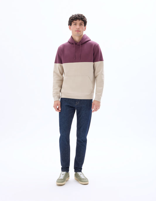 Regular Color-Block Hoodie