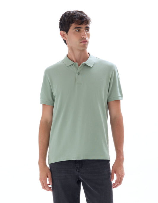 Regular Piqué Polo Shirt
